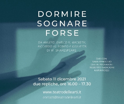 DORMIRE SOGNARE FORSE