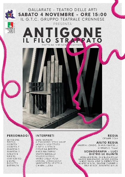 ANTIGONE. Il filo strappato