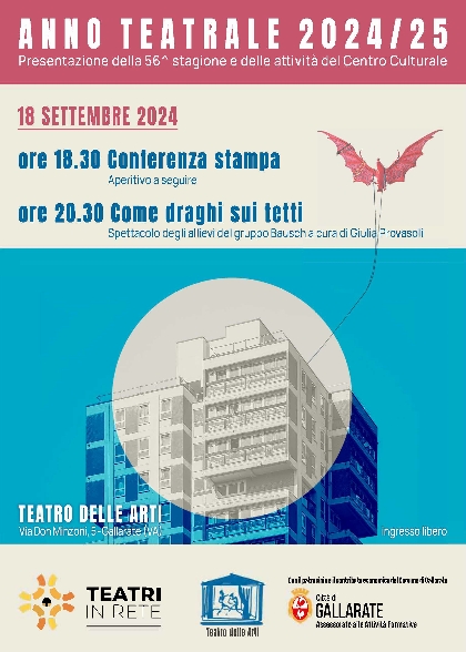 CONFERENZA STAMPA ANNO TEATRALE 2024/2025