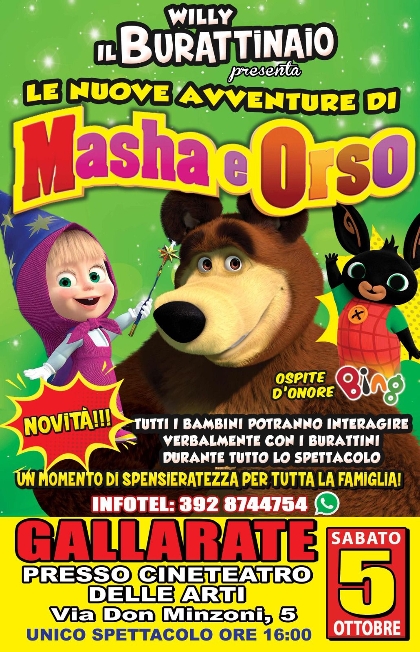 Le nuove avventure di MASHA E ORSO