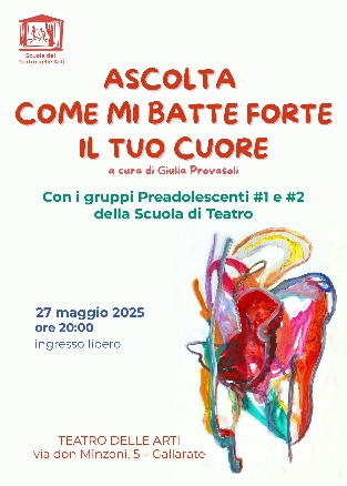 ASCOLTA COME MI BATTE FORTE IL TUO CUORE