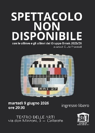 SPETTACOLO NON DISPONIBILE