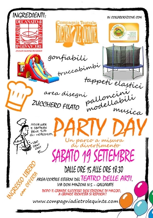 PARTY DAY: UN PARCO A MISURA DI DIVERTIMENTO